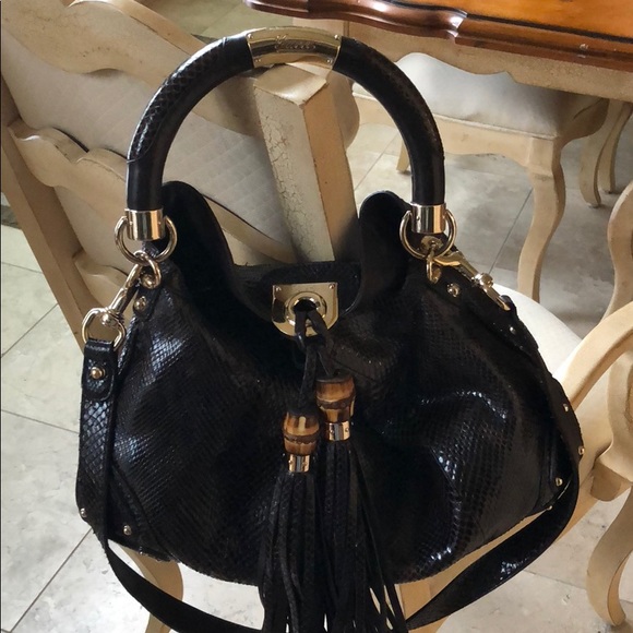 Authentic Gucci python bag - Picture 1 of 8